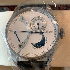 (New)Azimuth Retrograde Minutes Jour et Nuit Watch
